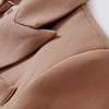 HARLEYFASHION European American 2021 Spring Autumn Slim Double Breasted Women's  Blazer OL Solid Color Quality Suit Jacket XXL
