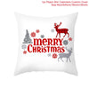 45cm Christmas Cushion Cover Navidad Merry Christmas Decorations For Home 2024 Xmas Noel Cristmas Ornaments New Year Gifts 2025