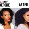 4B 4C Afro Kinky Curly Clip In Human Hair Extensions 100% Mongolian Virgin Hair Human Natural Black Clip Ins Afro Bundle YouMay