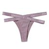 Women's Underwear Women's Panties Sexy Cross Letter Belt Panties High Split Thread Cotton Briefs Women's Panties Woman Clothes