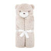 Baby Plush Blankets Stroller Comforter Winter Newborn Bed Sheet Grey Elephants Kid Boy Girl Swaddle Wrap Cobertor Infantil Quilt