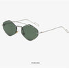 Rimless Diamond Sunglasses Square Women Men Retro Sun Glasses Brand Designer Eyewear UV400 Shades Oculos Female Gafas