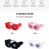 Cat Eye Sunglasses Women Punk Soft Fur Velvet Ladies Sun Glasses 2024 Luxury Brand Trendy Shades Eyewear Oculos De Sol Feminino