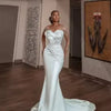 New Foreign Trade Wedding Dress Wholesale African Cross-border Bride Wedding Mermaid Lace Custom