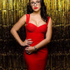 Women Summer Fashion Sexy V Neck Backless Button Red Black White Bodycon Bandage Dress 2022 Designer Evening Party Dress Vestido