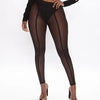 See Through Tights Mesh Jumpsuit Women Outfit 2022 Skinny Stretch See Through Leggings Pants