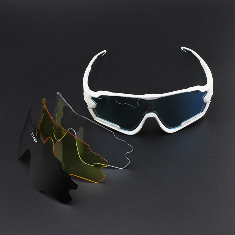 Saoan Cycling Eyewear Cycling Sunglasses For Men and Women Bicicleta Gafas Ciclismo Cycling Glasses Cycling Sunglasses 4lens