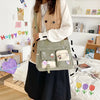 Nylon Waterproof Canvas Women Handbags Shoulder Bag Japanese Ladies Messenger Bag Student School Crossbody Bags for Girl Satchel