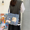 Nylon Waterproof Canvas Women Handbags Shoulder Bag Japanese Ladies Messenger Bag Student School Crossbody Bags for Girl Satchel