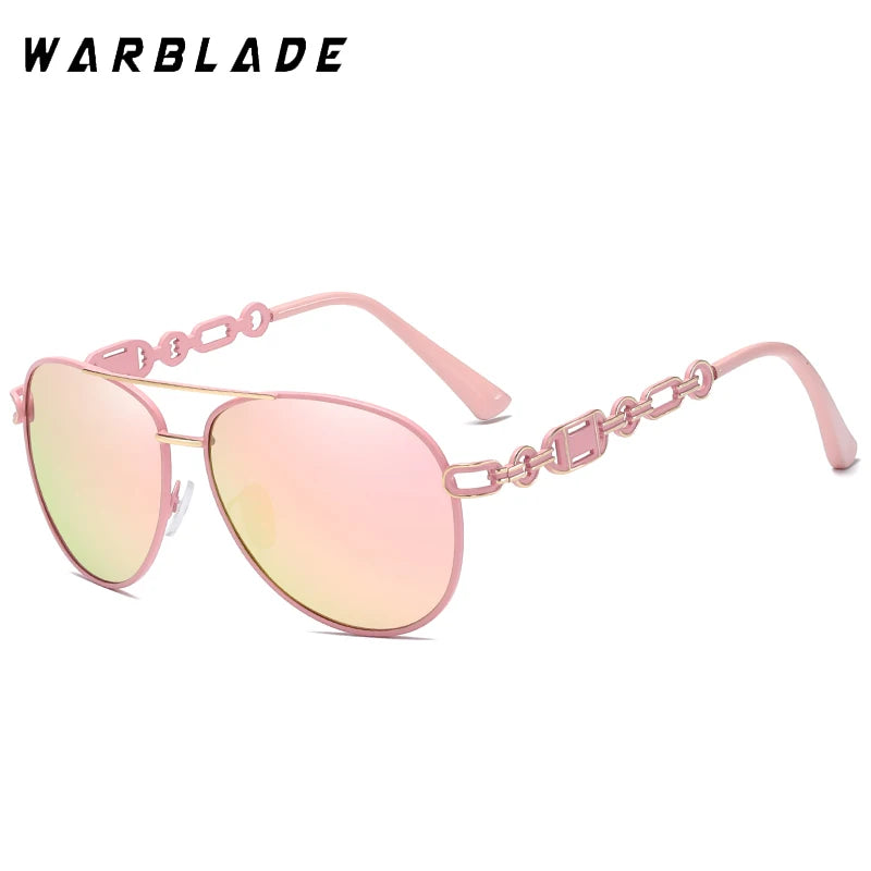 High Quality Women Pilot Polarized Sunglasses Vintage Metal Hollow Driving Sun Glasses UV400 Shades Eyewear Gafas De Sol Mujer