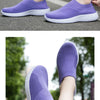 Women Vulcanized Shoes High Quality Women Sneakers Slip On Flats Shoes Women Loafers Plus Size 42 Walking Flat