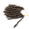 Bob Spring Twist Hair Prelooped Crochet Hair Braids 6 Inch synthetic Short passion twist hair pre twisted By Flyteng