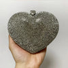 In Stock Lady Diamond Dinner Rhinestone Stone Crystal Women Party Hard Purse Bride Evening Bridal Wedding Hardside Clutch Bag