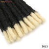 10 Inch Synthetic Dreadlocks Crochet Braids Hair  Handmade Locs Hip-Hop Style For Men And Women Ombre Braiding wig Extensions He