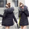 2025 New Arrival Fashion Slim Women Winter Jacket Cotton Padded Warm Thicken Ladies Coat Long Coats Parka Womens Jackets
