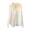 Elegant Satin Loose Women Shirt Spring Turn-down Collar Ladies Blouse Autumn Vintage Casual Button Silk Tops