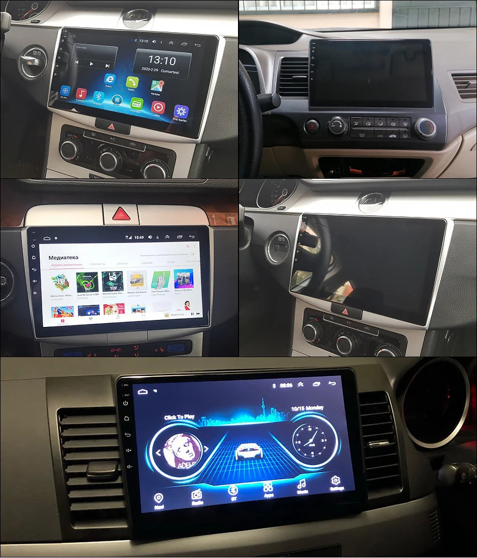 Universal 7 9 10″ 2 din Android 12 Car Radio Multimedia Video Player For Nissan Kia Honda Toyota Volkswagen 4G DSP Carplay Auto