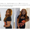 13X6 Ginger Blonde Lace Front Human Hair Wigs Red Burgundy 13x4 Body Wave Transparent HD Lace Frontal Wig Brown Lace Front Wig