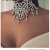 Fashion Metal Sequins Chokers Necklace Jewelry Women Statement Choker Wedding Necklace Jewelry Accessories For A Gift