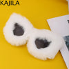 Cat Eye Sunglasses Women Punk Soft Fur Velvet Ladies Sun Glasses 2024 Luxury Brand Trendy Shades Eyewear Oculos De Sol Feminino