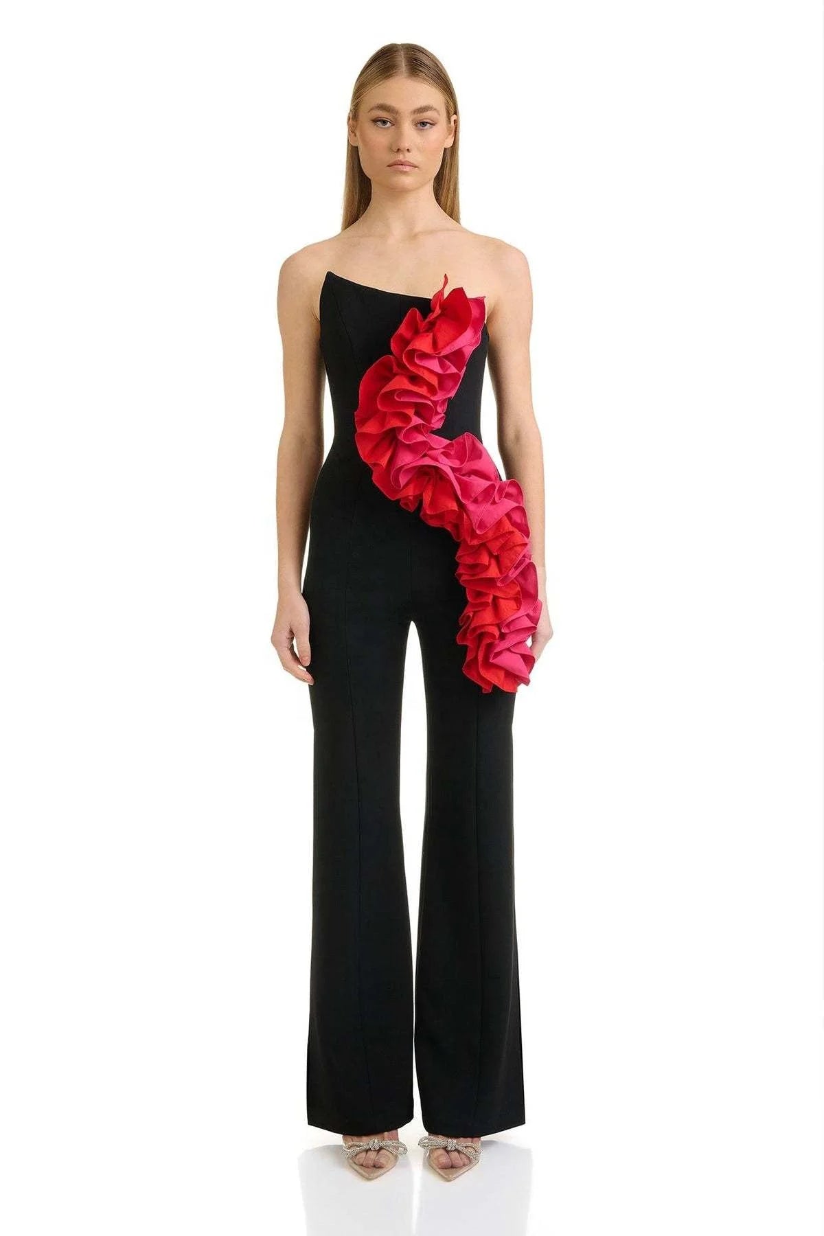 OUDINA Hot Selling Clothing Sleeveless Womens Jumpsuit Playsuits Trousers Ladies Jumpsuit