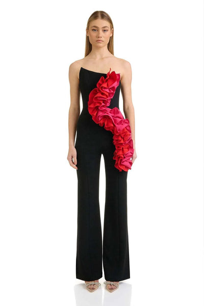 OUDINA Hot Selling Clothing Sleeveless Womens Jumpsuit Playsuits Trousers Ladies Jumpsuit
