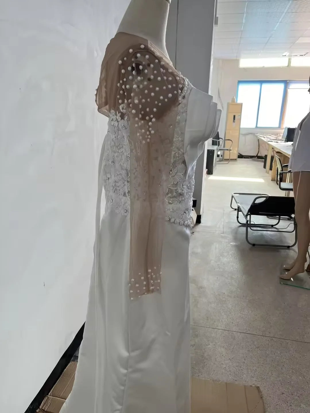 New Foreign Trade Wedding Dress Wholesale African Cross-border Bride Wedding Mermaid Lace Custom