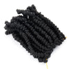 Bob Spring Twist Hair Prelooped Crochet Hair Braids 6 Inch synthetic Short passion twist hair pre twisted By Flyteng