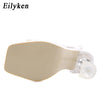 Eilyken New Women Sandals 2025 Summer Sexy Perspex Crystal High Heels Party Wedding Shoes Square Toe Pearls String Bowknot Pumps