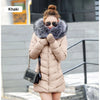 2025 New Arrival Fashion Slim Women Winter Jacket Cotton Padded Warm Thicken Ladies Coat Long Coats Parka Womens Jackets