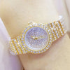 BS Women Watch Famous Luxury Brands Diamond Ladies Wrist Watches Female Small Wristwatch Rose Gold Watch Women Montre Femme 2022