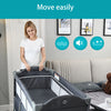 IMBABY Newborn Baby Bed Multifunctional Baby Cribs Foldable Baby Cot With Diaper Table Crib Cradle Double Decker Cribs for Baby