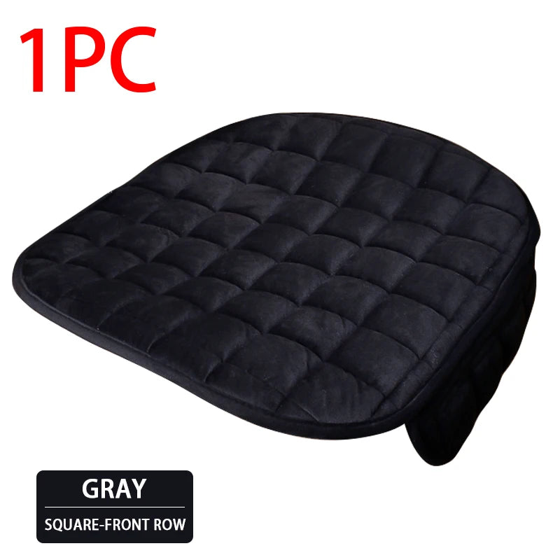 SEAMETAL Winter Plush Car Seat Cover Warm Soft Auto Seat Cushion Anti Slip Chair Protector Pad Universal for Most Car Models