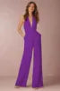 2022 New Fashion Backless Jumpsuits Women Solid Sleeveless Rompers Casual Overalls Halter Sexy Jumpsuit for Women