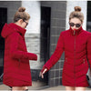 2025 New Arrival Fashion Slim Women Winter Jacket Cotton Padded Warm Thicken Ladies Coat Long Coats Parka Womens Jackets