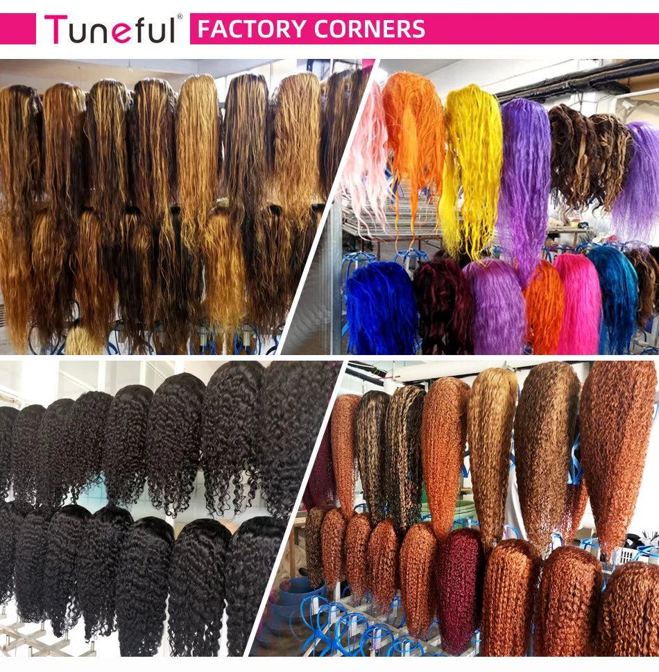 10A 9x6 Part Max M-Cap Glueless Wigs Human Hair Wigs Ready To Wear Bleached Knots Pre Cut Lace Tuneful Kinky Curly Glueless Wigs