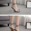 Eilyken New Design Sexy White String Bead High Heels Women Sandals Summer Gladiator Party Dress Buckles Pumps Shoes Size 35-42
