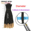 10 Inch Synthetic Dreadlocks Crochet Braids Hair  Handmade Locs Hip-Hop Style For Men And Women Ombre Braiding wig Extensions He