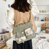 Nylon Waterproof Canvas Women Handbags Shoulder Bag Japanese Ladies Messenger Bag Student School Crossbody Bags for Girl Satchel