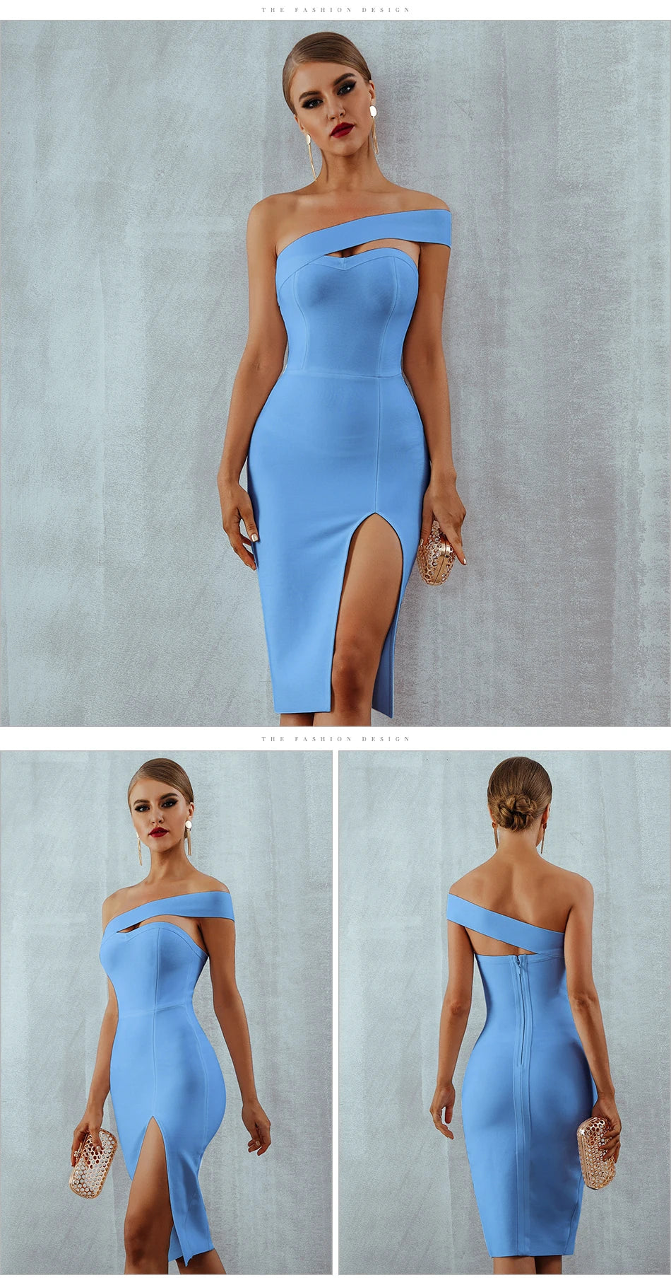 Seamyla 2023 Bandage Dress Sexy White Black Red One Shoulder Bodycon Summer Sleeveless Dress For Women New Celebrity Party Dress