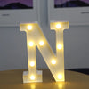 Luxury Alphabet Letter LED Lights Luminous Number Lamp  Battery Night Light for Home Wedding Birthday Christmas Party Decoration