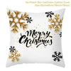 45cm Christmas Cushion Cover Navidad Merry Christmas Decorations For Home 2024 Xmas Noel Cristmas Ornaments New Year Gifts 2025