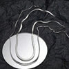 Luxury designer 925 Sterling Silver Flat snake box chain necklace for Men Women wedding fashion jewelry accessories gifts