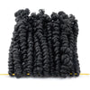 Bob Spring Twist Hair Prelooped Crochet Hair Braids 6 Inch synthetic Short passion twist hair pre twisted By Flyteng