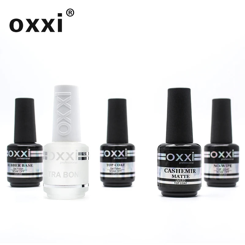 oxxi New 15ml Acid-free Primer For Nails Desiccant Hybrid Varnish Permanent Nail Polish Degreasing Base Coat Manicure Set of Gel
