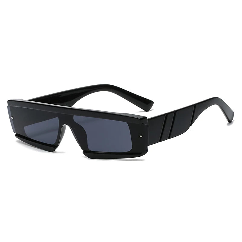 Rimless Square Sunglasses Women Punk Vintage Brand Green Black Shades Sun Glasses Men Trend Female Eyewear Designer Oculos