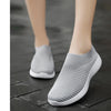 Women Vulcanized Shoes High Quality Women Sneakers Slip On Flats Shoes Women Loafers Plus Size 42 Walking Flat
