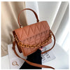 Trendy Plaid Women Shoulder Bag Fashion Chain Crossbody Bags Brand Designer Handbags and Purses Small Flap Top Handle Bags
