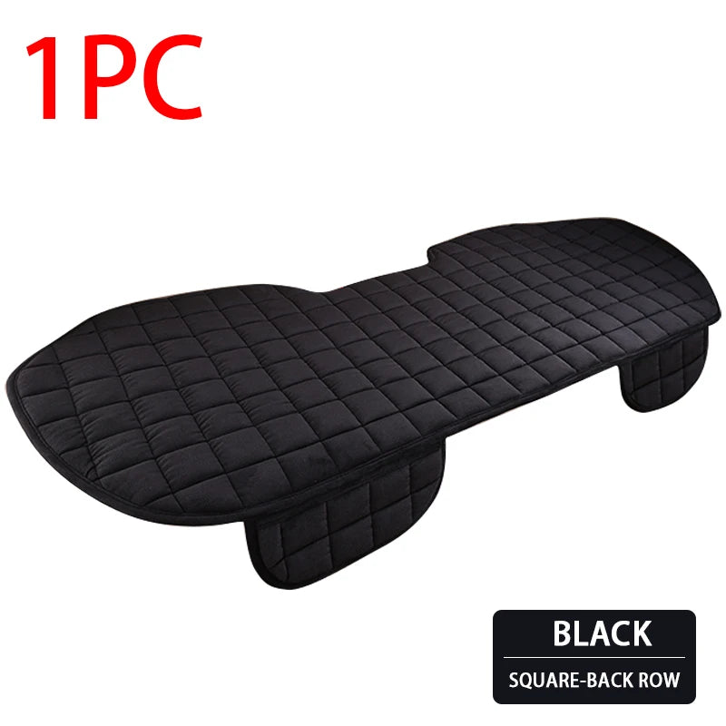 SEAMETAL Winter Plush Car Seat Cover Warm Soft Auto Seat Cushion Anti Slip Chair Protector Pad Universal for Most Car Models