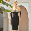 Women's Summer Style Ladies HL Bandage Dress Strap Fashion Sexy Bodycon Mini Dress Evening Party Dress High Quality Vestido